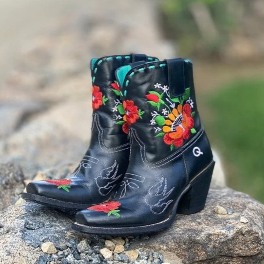 Rodeo Quincy Senorita Rosita Boots USA size 9.5. These are gorgeous! - Picture 2 of 10